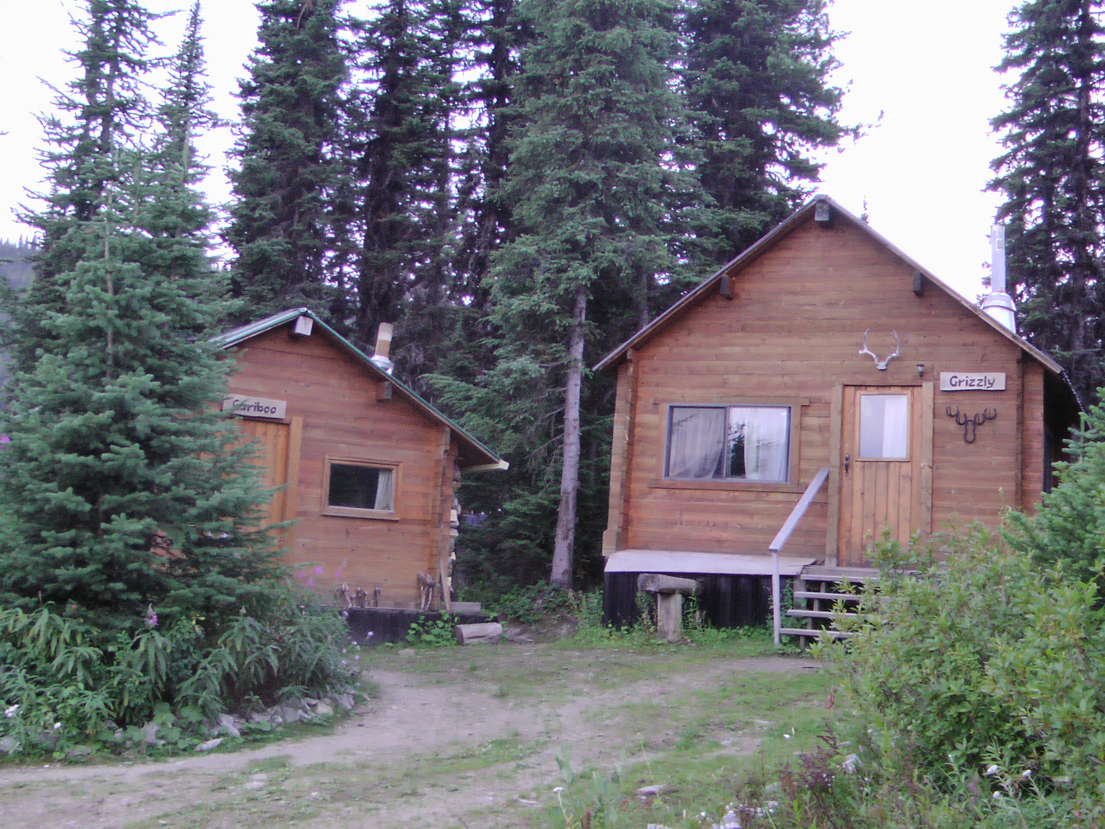 Cariboo and Grizzly Cabins
